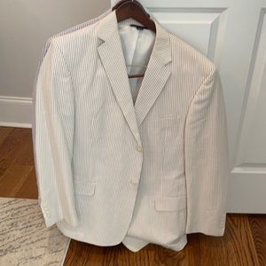 Seersucker sport coat